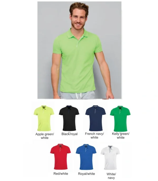 Sol's 01180 Performer Pique Polo Shirt